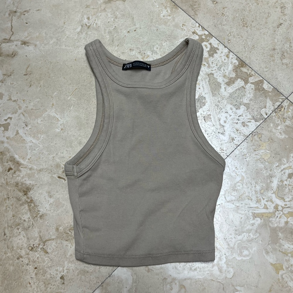 Zara Beige tank top